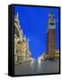 St. Mark's Square (Piazza San Marco) at Dawn, Venice, Italy-Rob Tilley-Framed Stretched Canvas