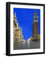 St. Mark's Square (Piazza San Marco) at Dawn, Venice, Italy-Rob Tilley-Framed Photographic Print