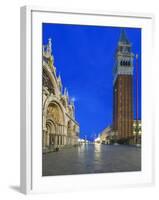 St. Mark's Square (Piazza San Marco) at Dawn, Venice, Italy-Rob Tilley-Framed Photographic Print