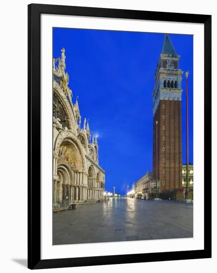 St. Mark's Square (Piazza San Marco) at Dawn, Venice, Italy-Rob Tilley-Framed Photographic Print