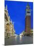 St. Mark's Square (Piazza San Marco) at Dawn, Venice, Italy-Rob Tilley-Mounted Photographic Print