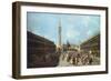 St Mark's Square, Venice, C.1760-Francesco Guardi-Framed Giclee Print