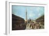 St Mark's Square, Venice, C.1760-Francesco Guardi-Framed Giclee Print