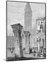 St. Mark's Square, Venice, Engraved by Edward John Roberts (Engraving)-Samuel Prout-Mounted Premium Giclee Print