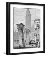 St. Mark's Square, Venice, Engraved by Edward John Roberts (Engraving)-Samuel Prout-Framed Giclee Print