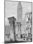 St. Mark's Square, Venice, Engraved by Edward John Roberts (Engraving)-Samuel Prout-Mounted Giclee Print