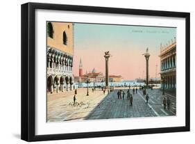 St. Mark's Square, Venice, Italy-null-Framed Art Print