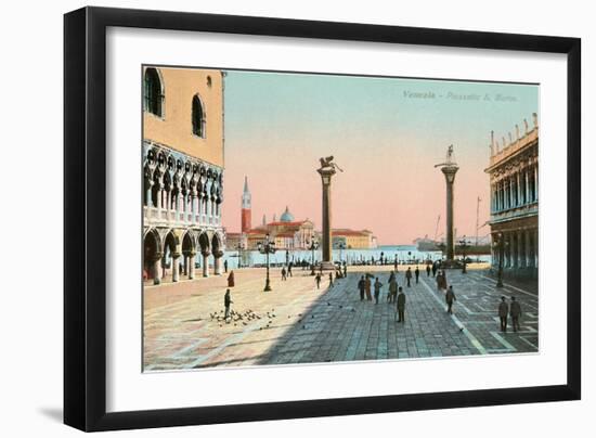 St. Mark's Square, Venice, Italy-null-Framed Art Print