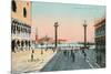 St. Mark's Square, Venice, Italy-null-Mounted Premium Giclee Print