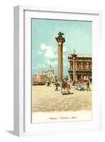 St. Mark's Square, Venice, Italy-null-Framed Art Print