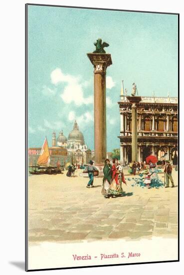 St. Mark's Square, Venice, Italy-null-Mounted Art Print