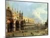 St.Mark's Square, Venice-Canaletto-Mounted Giclee Print