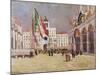 St. Mark's Square, Venice-Paul Mathieu-Mounted Giclee Print