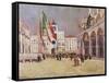 St. Mark's Square, Venice-Paul Mathieu-Framed Stretched Canvas