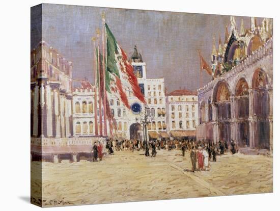 St. Mark's Square, Venice-Paul Mathieu-Stretched Canvas