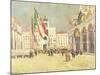 St. Mark's Square, Venice-Paul Mathieu-Mounted Giclee Print