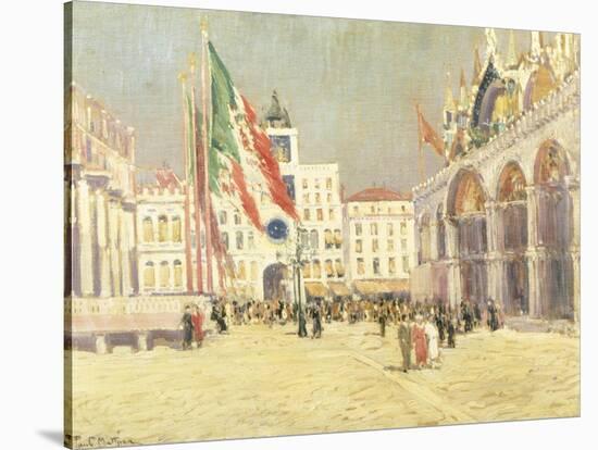 St. Mark's Square, Venice-Paul Mathieu-Stretched Canvas