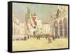 St. Mark's Square, Venice-Paul Mathieu-Framed Stretched Canvas