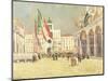 St. Mark's Square, Venice-Paul Mathieu-Mounted Premium Giclee Print