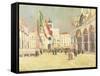 St. Mark's Square, Venice-Paul Mathieu-Framed Stretched Canvas