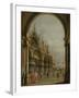 St. Mark's, Venice, C.1756-Canaletto-Framed Giclee Print