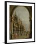 St. Mark's, Venice, C.1756-Canaletto-Framed Giclee Print