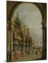 St. Mark's, Venice, C.1756-Canaletto-Mounted Giclee Print