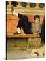 St. Mark's, Venice, Detail of a Boy Smoking (Detail)-Adolf Echtler-Stretched Canvas