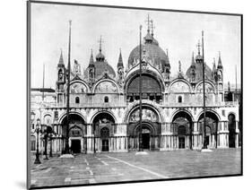 St Mark'S, Venice, Italy, 1893-John L Stoddard-Mounted Giclee Print