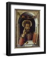 St. Mark the Evangelist, about 1450-Andrea Mantegna-Framed Giclee Print