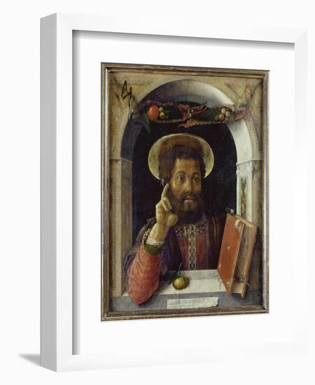 St. Mark the Evangelist, about 1450-Andrea Mantegna-Framed Giclee Print