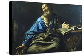 St Mark the Evangelist, C1611-1632-Valentin de Boulogne-Stretched Canvas
