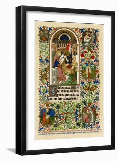 St Mark Writing His Gospel, 1414-1423-null-Framed Giclee Print