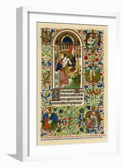 St Mark Writing His Gospel, 1414-1423-null-Framed Giclee Print