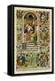 St Mark Writing His Gospel, 1414-1423-null-Framed Stretched Canvas