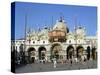 St Marks Basilica, Venice, Italy-Peter Thompson-Stretched Canvas