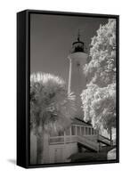 St. Marks Lighthouse-George Johnson-Framed Stretched Canvas