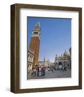 St Marks Square Venice Italy-null-Framed Art Print