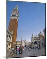 St Marks Square Venice Italy-null-Mounted Art Print