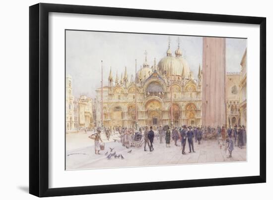 St Marks Square, Venice-Walter Frederick Roofe Tyndale-Framed Giclee Print