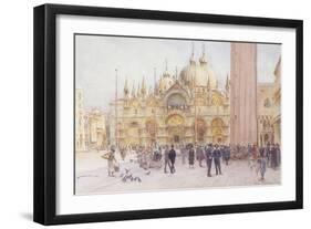 St Marks Square, Venice-Walter Frederick Roofe Tyndale-Framed Giclee Print