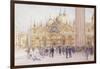 St Marks Square, Venice-Walter Frederick Roofe Tyndale-Framed Giclee Print