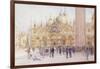 St Marks Square, Venice-Walter Frederick Roofe Tyndale-Framed Giclee Print