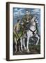 St. Martin and the Beggar, 1597-99-El Greco-Framed Giclee Print
