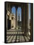 St. Martin in the Fields, Seen from the National Gallery, Trafalgar Square, London, England, UK-Woolfitt Adam-Framed Stretched Canvas