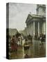 St Martin-In-The-Fields-William Logsdail-Stretched Canvas