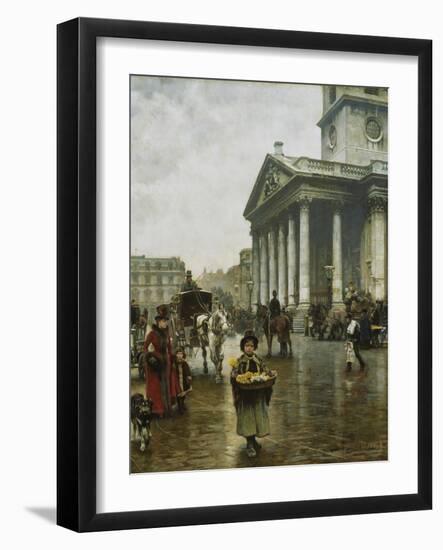 St Martin-In-The-Fields-William Logsdail-Framed Giclee Print