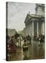 St Martin-In-The-Fields-William Logsdail-Stretched Canvas