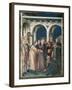 St Martin Is Knighted, 1312-1317-Simone Martini-Framed Giclee Print