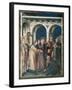 St Martin Is Knighted, 1312-1317-Simone Martini-Framed Giclee Print